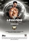 2025 Bradshaw Auto Autograph Topps WWE Universe #LGA-BRA Legends