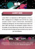 2026 Lainey Reid Rookie Topps Chrome Cosmic WWE Gold Interstellar Refractor 15/50 #153 NXT