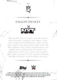 2025 Fallon Henley Topps Royalty WWE 91/99 #058 NXT
