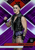 2023 Rhea Ripley Panini WWE Chronicles XR Purple 24/49 #284 Monday Night Raw