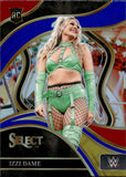 2024 Izzi Dame Rookie Panini WWE Select Ringside Red & Blue Prizm #294 NXT