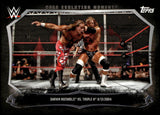 2015 Shawn Michaels Vs Triple H Topps WWE Undisputed Cage Evolution Moments 82/99 #CEM-17