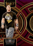 2024 John Cena Panini WWE Select Premier Level Purple Prizm 86/99 #130 Legends