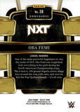 2024 Oba Femi Rookie Panini WWE Select Concourse Level #38 NXT 2