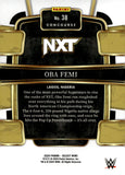 2024 Oba Femi Rookie Panini WWE Select Concourse Level #38 NXT 1