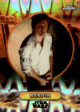 2024 Han Solo Bespin Topps Chrome Star Wars Hyperspace Pulsar Refractor 80/99 #BPV-59