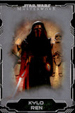 2016 Kylo Ren Topps Star Wars Masterwork Silver Metallic 49/99 #41