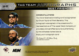 2025 Best Friends Chuck Taylor Trent? Upper Deck AEW SP Game Used Auto Autograph Tag Team Autographs #AA-BF AEW