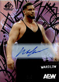 2025 Wardlow Upper Deck AEW SP Game Used Auto Autograph 2/5 #11 AEW