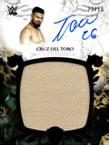 2025 Cruz Del Toro Topps Royalty WWE Royalty Relic Autographs Auto Autograph Relic Purple 23/50 #RYA-CDT Monday Night Raw