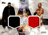 2025 Montez Ford Angelo Dawkins Topps Exalted WWE Tag Team Relics Dual Relic #TT-FD Smackdown