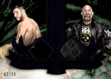 2025 Johnny Gargano Tommaso Ciampa Topps Royalty WWE Relic Prodigious Pairings Purple 02/50 #PRP-1 Smackdown