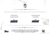 2025 Johnny Gargano Tommaso Ciampa Topps Royalty WWE Relic Prodigious Pairings Purple 02/50 #PRP-1 Smackdown