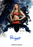 2025 Adrianna Rizzo Topps Royalty WWE Royalty Autographs Auto Autograph Blue 17/25 #RAU-ARI NXT