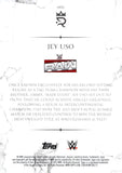 2025 Jey Uso Topps Royalty WWE 92/99 #005 Monday Night Raw