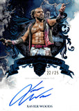 2025 Xavier Woods Topps Royalty WWE Royalty Autographs Auto Autograph Blue 22/25 #RAU-XWO Monday Night Raw
