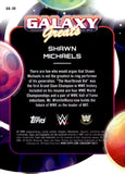 2026 Shawn Michaels Topps Chrome WWE Cosmic Galaxy Greats Gold Interstellar Refractor 50/50 #GG-30 WWE Legends