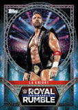 2025 LA Knight Topps WWE Royal Rumble Exclusive Blue 118/349 #RR-21