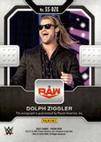 2022 Dolph Ziggler Panini Prizm WWE Auto Autograph Sensational Signatures #SS-DZG Monday Night Raw