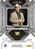 2024 John "Bradshaw" Layfield Panini Prizm WWE Auto Autograph Blue Prizm Sensational Signatures 01/49 #SS-JBL WWE Legend