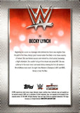 2026 Becky Lynch Topps Chrome Sapphire WWE Yellow Sapphire 16/75 #11 Monday Night Raw