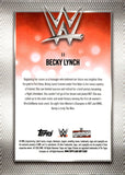 2026 Becky Lynch Topps Chrome Sapphire WWE Yellow Sapphire 55/75 #11 Monday Night Raw