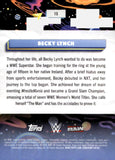 2026 Becky Lynch Topps Chrome WWE Cosmic Magenta Cosmos Refractor 122/299 #15 Monday Night Raw