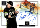 2023 Road Dogg Panini Impeccable WWE Auto Autograph Illustrious Ink 31/75 #IL-RDG WWE Legends