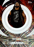 2025 AJ Styles Topps Universe WWE Gold Stone 39/50 #83 Smackdown
