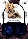 2025 Nikkita Lyons Topps Royalty WWE Regalia Relics Purple 46/50 #RR-1 NXT