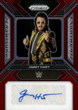 2024 Jimmy Hart Panini Prizm WWE Auto Autograph Sensational Signatures Red Prizm 20/99 #SS-HAR WWE Legends