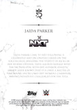 2025 Jaida Parker Topps Royalty WWE Blue 22/25 #075 NXT