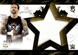 2025 CM Punk Topps Royalty WWE Star Relics 44/89 #SR-16 Monday Night Raw