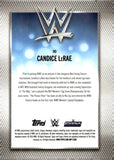 2026 Candice LeRae Topps Chrome Sapphire WWE Orange Sapphire 22/25 #90 Smackdown