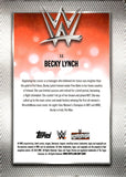 2026 Becky Lynch Topps Chrome WWE Orange Refractor 25/25 #11 Monday Night Raw