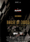 2026 Sheamus Topps Chrome WWE House of Cards Case Hit #HOC-10 Monday Night Raw