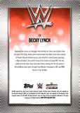 2026 Becky Lynch Topps Chrome Sapphire WWE Gold Sapphire 24/50 #11 Monday Night Raw