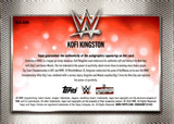2026 Kofi Kingston Topps Chrome WWE Auto Autograph #BCA-KOK Monday Night Raw