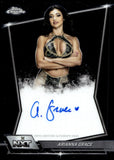 2026 Arianna Grace Topps Chrome WWE Auto Autograph NXT Autograph #NXT-ARI