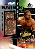 2025 Hangman Adam Page Upper Deck AEW SP Game Used Banner Year Relic #BYFG-AP AEW