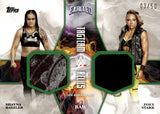 2025 Shayna Baszler Zoey Stark Topps Exalted WWE Relic Tag Team Relics 03/50 #TT-BS Monday Night Raw