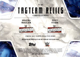 2025 Shayna Baszler Zoey Stark Topps Exalted WWE Relic Tag Team Relics 03/50 #TT-BS Monday Night Raw