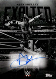 2025 Alex Shelley Topps Exalted WWE Auto Autograph Black and White Signatures #BWS-ASY Smackdown
