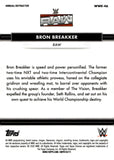 2026 Bron Brkker Topps Chrome WWE National Sports Card Convention Annual Refractor 03/26 #WWE-46 Monday Night Raw