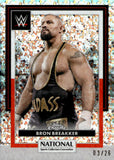 2026 Bron Brkker Topps Chrome WWE National Sports Card Convention Annual Refractor 03/26 #WWE-46 Monday Night Raw