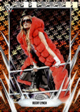 2026 Becky Lynch Topps Chrome WWE Logofractor Orange Logofractor 18/25 #11 Monday Night Raw