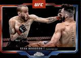 2025 Sean Woodson Topps Chrome UFC Black Refractor 04/10 #87