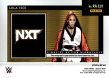 2024 Lola Vice Panini Select WWE Auto Autograph Red Wave Ringside Action Signatures #RA-LLV NXT