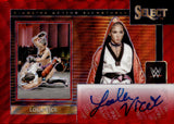 2024 Lola Vice Panini Select WWE Auto Autograph Red Wave Ringside Action Signatures #RA-LLV NXT