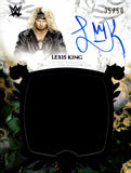 2025 Lexis King Topps Royalty WWE Relic Auto Autograph Royalty Relic Autograph Purple 35/50 #RYA-LK1 NXT
